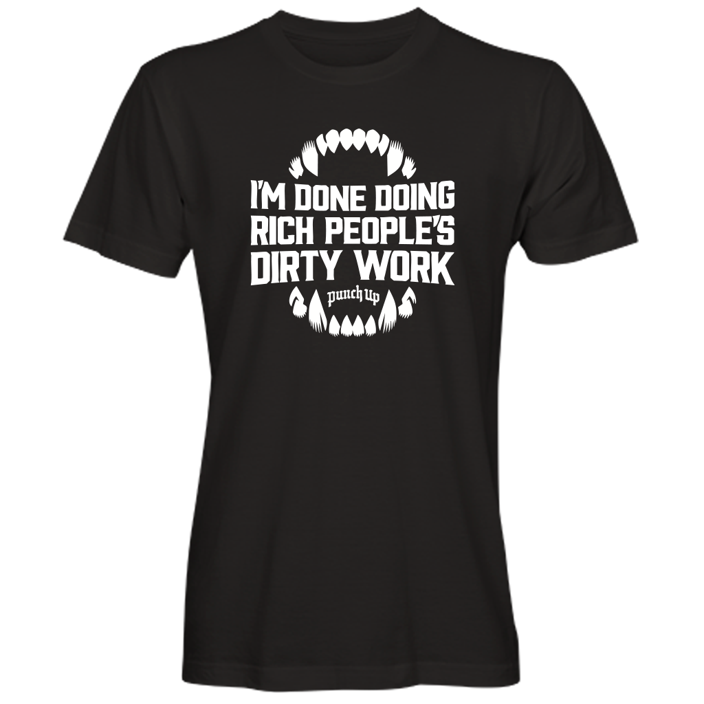 Punch Up I'm Done Unisex T-Shirt - Black